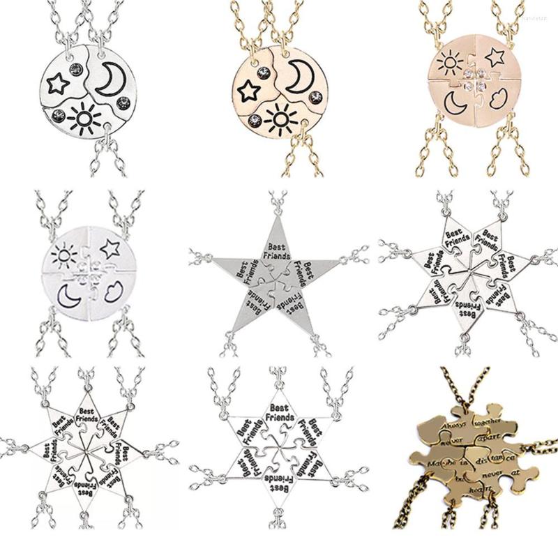 Pendant Necklaces 3/4/5/6/7/8/9/10PCS Friend Necklace For Women Adjustable Choker Chain Stars Moon Geometric Party Jewelry
Pendant Necklaces 3/4/5/6/7/8/9/10PCS Friend Necklace For Women Adjustable Choker Chain Stars Moon Geometric Party Jewelry