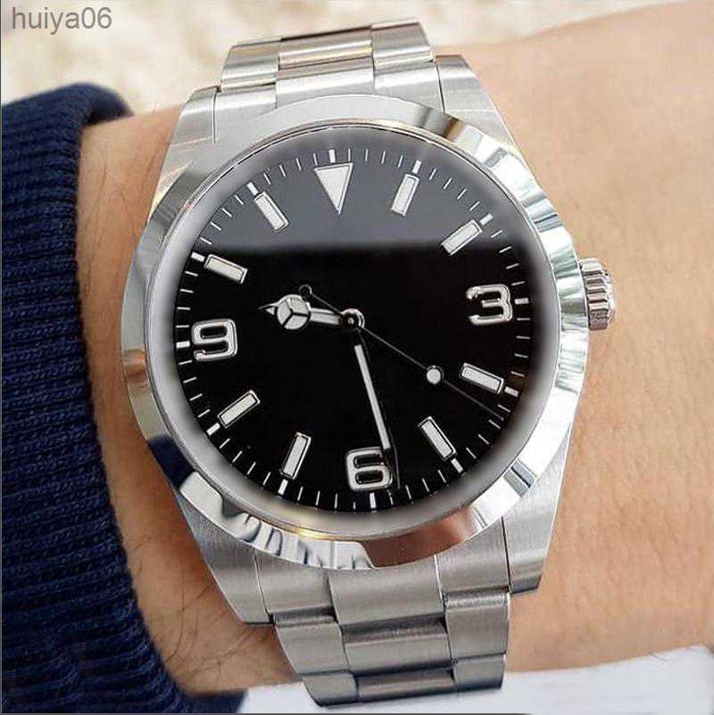 High-end men's mechanical watch exp series 41MM automatic movement sapphire glass back stainless steel solid folding buckle romantic dating huiya06, Make waterproof 50m
High-end men's mechanical watch exp series 41MM automatic movement sapphire glass back stainless steel solid folding buckle romantic dating huiya06, Make waterproof 50m