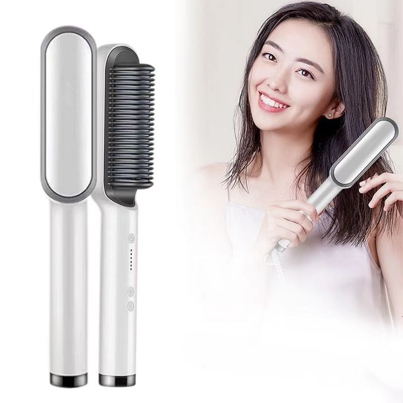 Curling Irons Hair Curler Brush Ceramic Comb Straightener women Tourmaline Straighteners Iron Beard 221119
Curling Irons Hair Curler Brush Ceramic Comb Straightener women Tourmaline Straighteners Iron Beard 221119