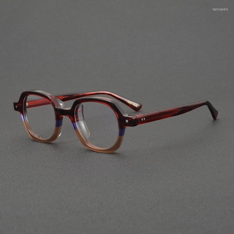 Sunglasses Frames 2022 Fashion Vintage Spliced Acetate Frame Myopia Optical Reading Eyeglass Classical Oval Hand Craft Women Man High
Sunglasses Frames 2022 Fashion Vintage Spliced Acetate Frame Myopia Optical Reading Eyeglass Classical Oval Hand Craft Women Man High