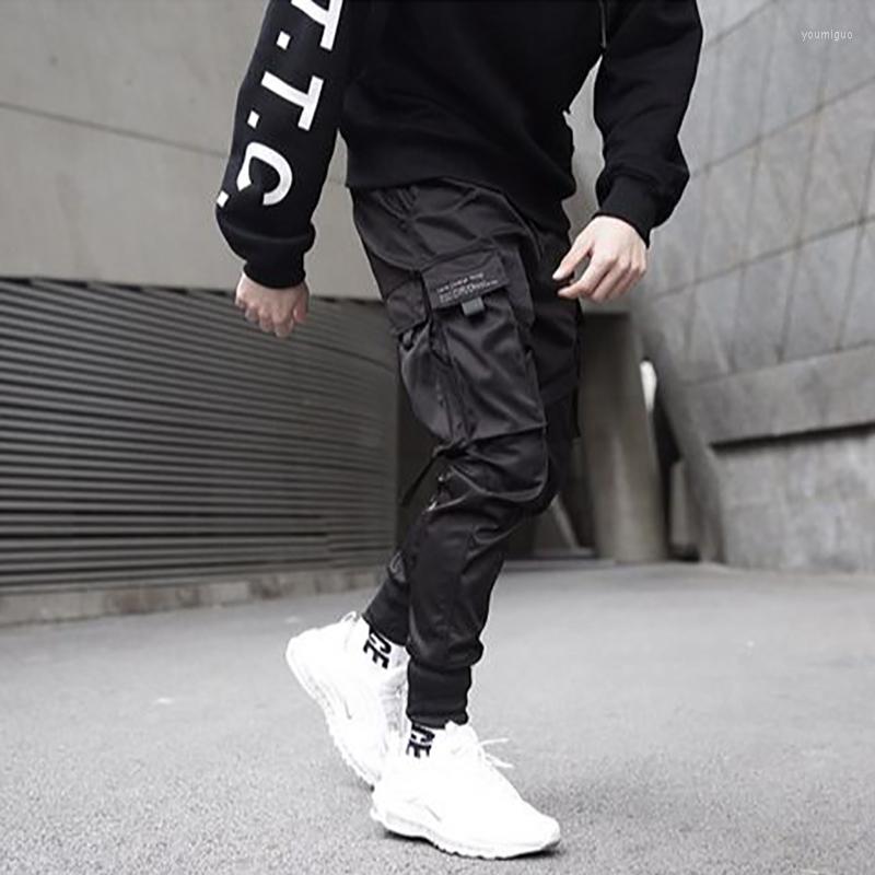 Men' Pants 2022 Hip Hop Men Casual Multi Pockets Straps Ankle Tied Cotton Drawstring Cargo Long Track Fashion Trouser For, Black
Men' Pants 2022 Hip Hop Men Casual Multi Pockets Straps Ankle Tied Cotton Drawstring Cargo Long Track Fashion Trouser For, Black