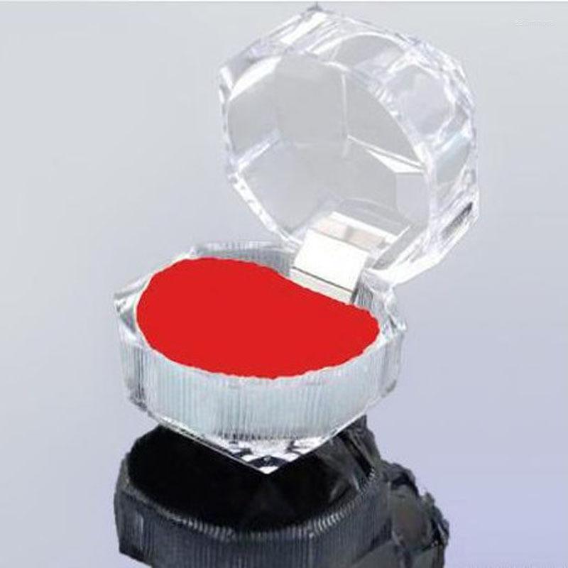 Jewelry Pouches 1pc Transparent Acrylic Storage Box Gift Pakcage Display Case For Ring
Jewelry Pouches 1pc Transparent Acrylic Storage Box Gift Pakcage Display Case For Ring