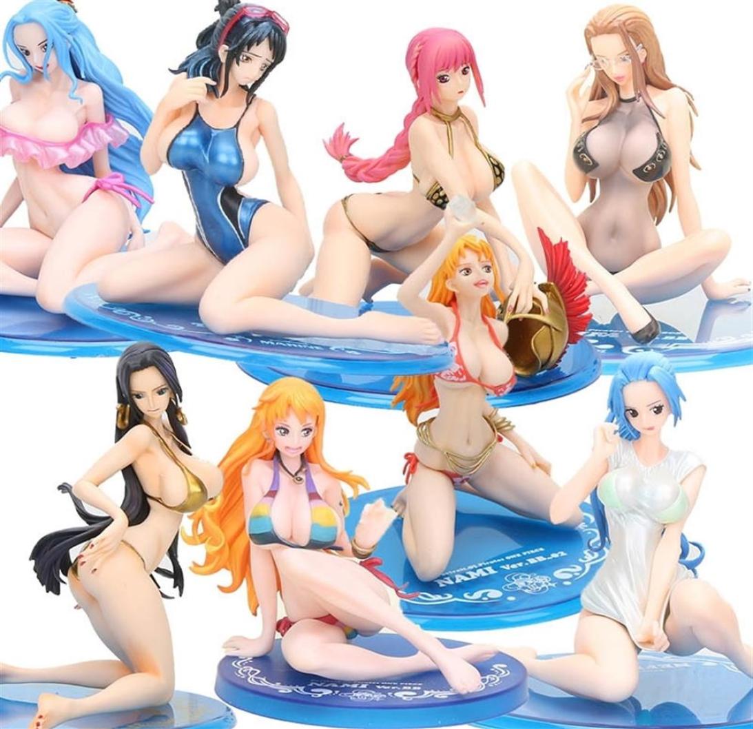 One Piece Nami Robin Hancock Rebecca Kalifa vivi Bikini BB Ver Swimsuit Girl PVC Action Figure Collectible Model Toys Y200421283q
One Piece Nami Robin Hancock Rebecca Kalifa vivi Bikini BB Ver Swimsuit Girl PVC Action Figure Collectible Model Toys Y200421283q