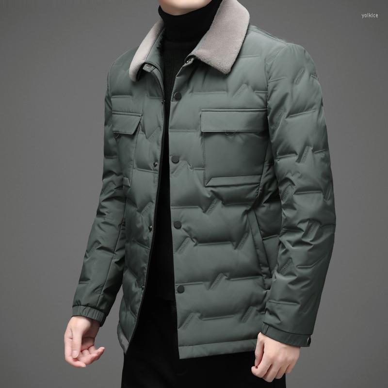 Men's Down Top Grade Brand Casual Fashion 2022 Coats Men Windbreaker With Fur Collar Winter Parka Jacket Designer Mens Clothing, Black
Men's Down Top Grade Brand Casual Fashion 2022 Coats Men Windbreaker With Fur Collar Winter Parka Jacket Designer Mens Clothing, Black