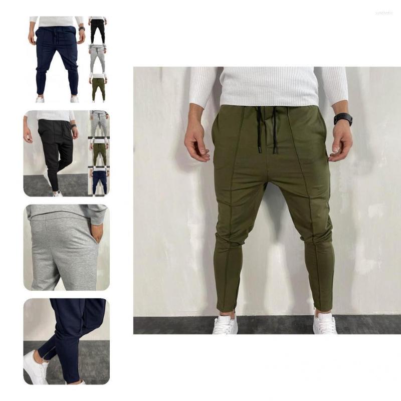 Men's Pants Sports Stylish Solid Color Mid Waist Male Sweatpants Side Pockets Long Casual Trousers, Green
Men's Pants Sports Stylish Solid Color Mid Waist Male Sweatpants Side Pockets Long Casual Trousers, Green