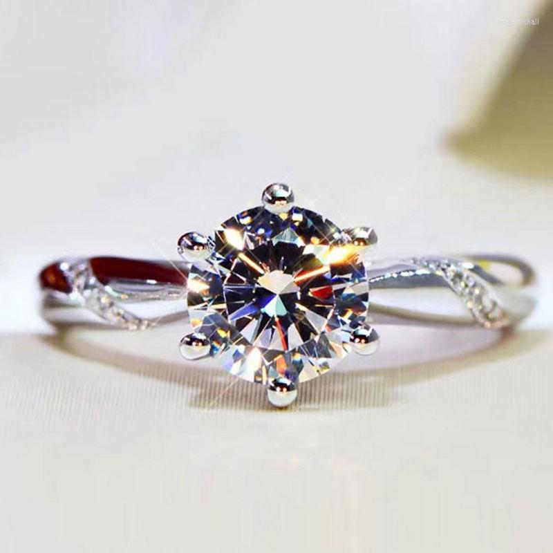 Cluster Rings S925 Silver Mossan Diamond 1 Live Ring Lady Generous Valentine's Day Birthday Gift
Cluster Rings S925 Silver Mossan Diamond 1 Live Ring Lady Generous Valentine's Day Birthday Gift