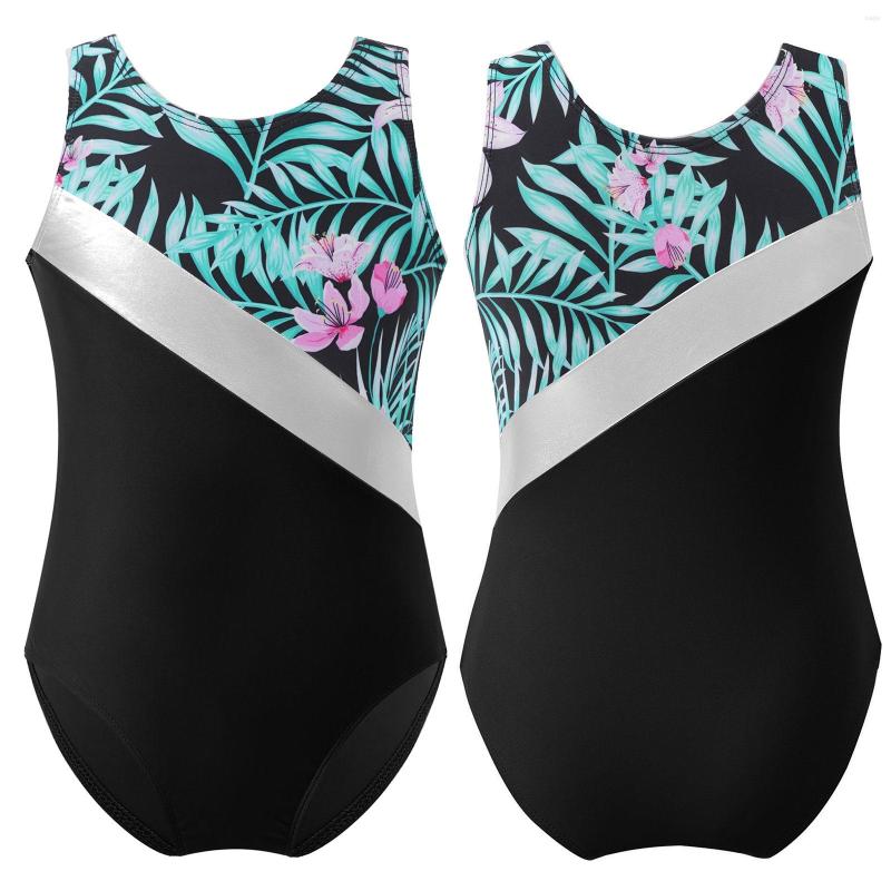 Stage Wear Kids Girls Printed Ballet Dance Leotard Children Sports Gymnastics Workout Bodysuit For Performance Yoga Fitness, Green lily
Stage Wear Kids Girls Printed Ballet Dance Leotard Children Sports Gymnastics Workout Bodysuit For Performance Yoga Fitness, Green lily