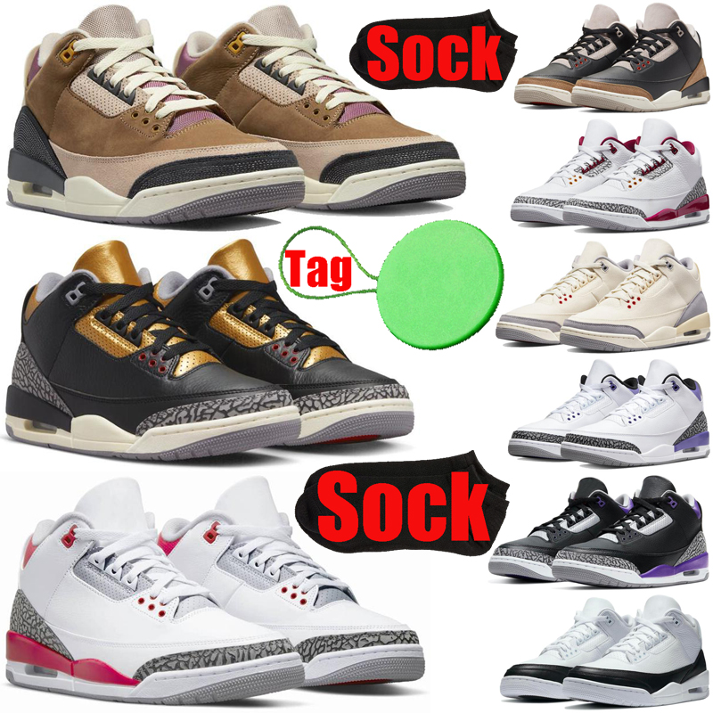 Jumpman 3 mens womens basketball shoes 3s Archaeo Brown A Ma Maniere UNC Black Gold Cats Dark Iris Fire Red Muslin Racer Blue men trainers sports sneakers shoe, #32 court purple 40-47
Jumpman 3 mens womens basketball shoes 3s Archaeo Brown A Ma Maniere UNC Black Gold Cats Dark Iris Fire Red Muslin Racer Blue men trainers sports sneakers shoe, #32 court purple 40-47