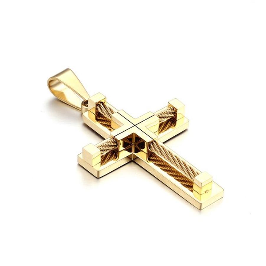 whole hip hop jewelry necklace mens gold chain pendants xmas gift for men203k