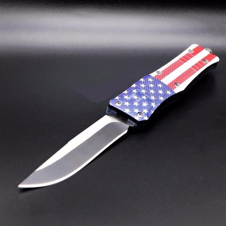 A161 161 American Flag automatic auto Double Action Tactical Hunting Fishing Camping Folding Fixed Blade Knives Xmas Gift Knives230f
A161 161 American Flag automatic auto Double Action Tactical Hunting Fishing Camping Folding Fixed Blade Knives Xmas Gift Knives230f