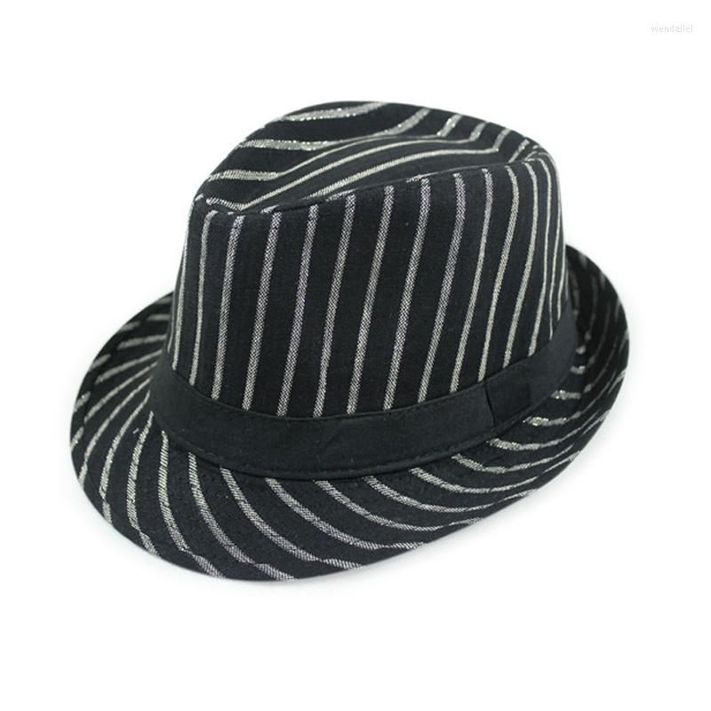 Berets Wholesale Unisex Leisure Fedoras Stripe Straw Hat Summer Cool Breathable Topper Autumn For Male Female Twill
Berets Wholesale Unisex Leisure Fedoras Stripe Straw Hat Summer Cool Breathable Topper Autumn For Male Female Twill