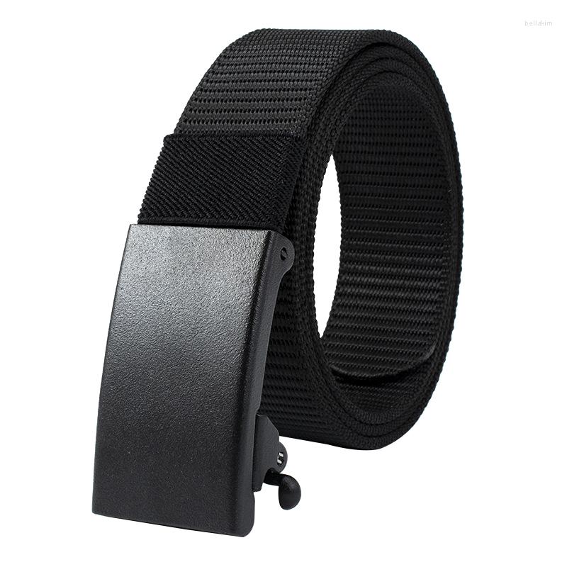 Belts Trend Unisex Canvas Belt Quality Alloy Automatic Buckle Men Business Affairs And Women Jeans Nylon Cansal, Black
Belts Trend Unisex Canvas Belt Quality Alloy Automatic Buckle Men Business Affairs And Women Jeans Nylon Cansal, Black
