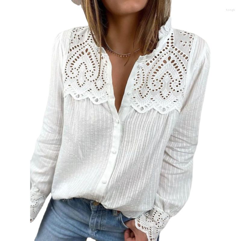 Women's Blouses Women 2022 Autumn Lace Elegant Shirt Tops Fashion Casual Round Neck Long Sleeve Black T White Tunics, Purple
Women's Blouses Women 2022 Autumn Lace Elegant Shirt Tops Fashion Casual Round Neck Long Sleeve Black T White Tunics, Purple