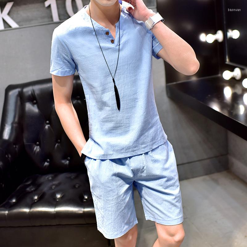 Ethnic Clothing Summer Plus Size Men's Cotton And Linen Short Sleeve T-shirt Shorts Set Solid Shirt With Pants Home Suits Male M-5XL
Ethnic Clothing Summer Plus Size Men's Cotton And Linen Short Sleeve T-shirt Shorts Set Solid Shirt With Pants Home Suits Male M-5XL