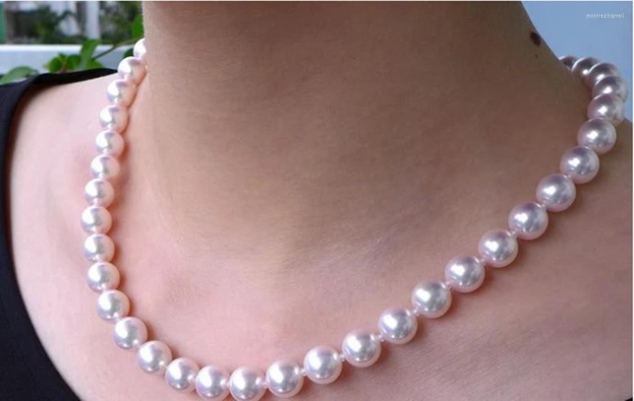 Chains Hand Knotted Necklace Natural 10-11mm White Round Freshwater Pearl Sweater Chain 18inch
Chains Hand Knotted Necklace Natural 10-11mm White Round Freshwater Pearl Sweater Chain 18inch