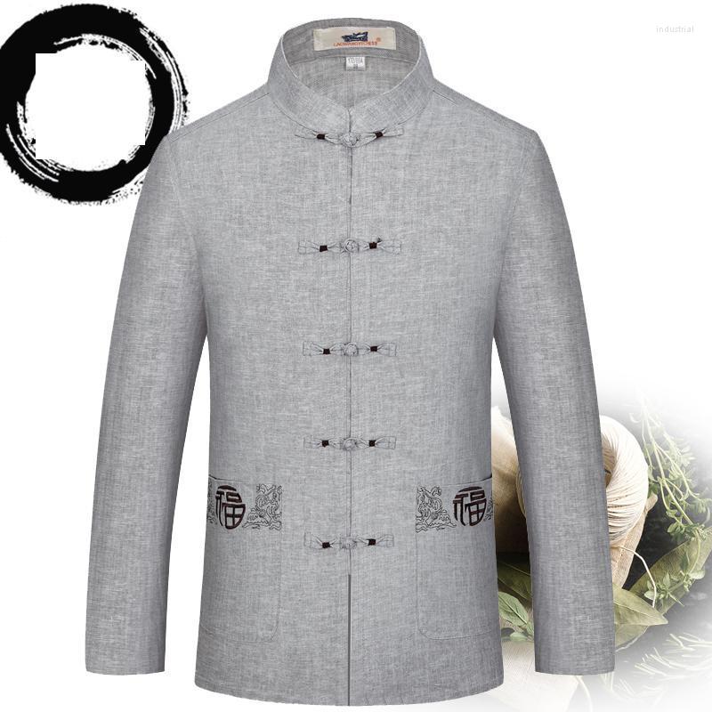 Ethnic Clothing Autunm Men High Quality Long Sleeve Tang Suit Cotton Linen Male Embroidery Tai Chi Performance Wushu
Ethnic Clothing Autunm Men High Quality Long Sleeve Tang Suit Cotton Linen Male Embroidery Tai Chi Performance Wushu
