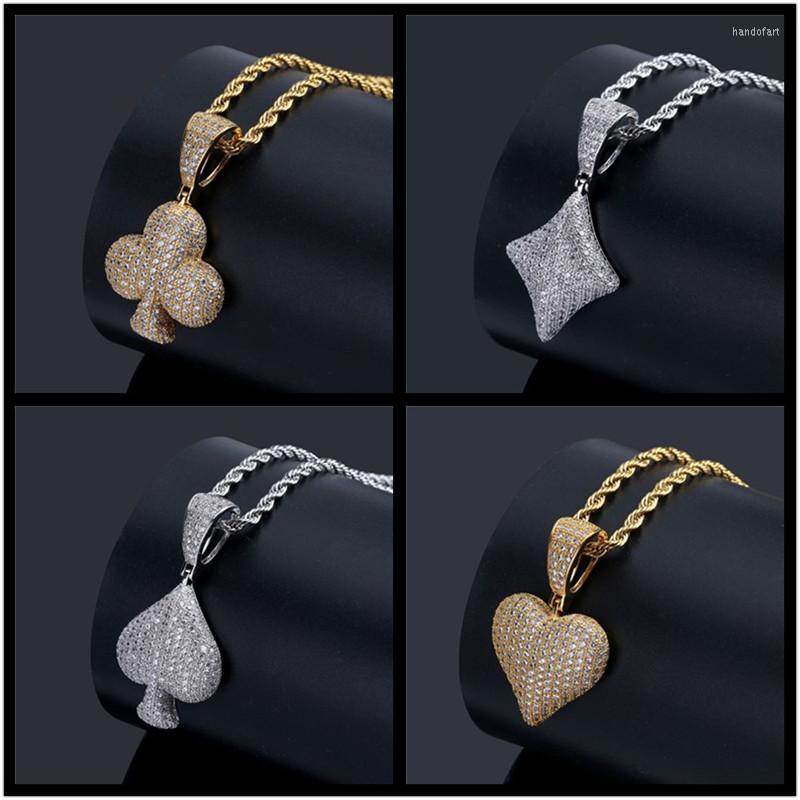 Pendant Necklaces Hip Hop Full Crystal Poker Necklace Iced Out Spades Heart Club Charm Hiphop Icy Jewelry For Men Women Gift
Pendant Necklaces Hip Hop Full Crystal Poker Necklace Iced Out Spades Heart Club Charm Hiphop Icy Jewelry For Men Women Gift