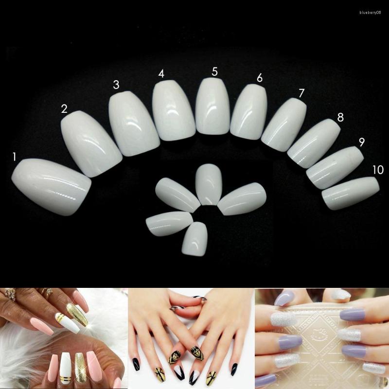 False Nails 500PCS Ballerina Half Nail Tips White Coffin ABS Artificial DIY Fake UV Gel Art High Quality
False Nails 500PCS Ballerina Half Nail Tips White Coffin ABS Artificial DIY Fake UV Gel Art High Quality