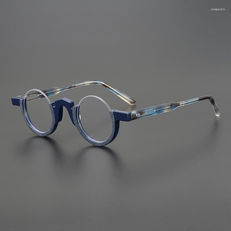Sunglasses Frames 2022 Fashion Vintage Acetate Frame Half-rimless Myopia Optical Reading Eyeglass Retro Small Round Women Man High Quality
Sunglasses Frames 2022 Fashion Vintage Acetate Frame Half-rimless Myopia Optical Reading Eyeglass Retro Small Round Women Man High Quality
