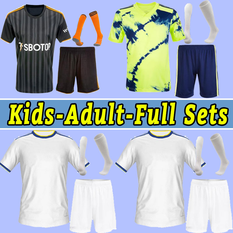 Full Kits 22/23 BAMFORD soccer jerseys 2022 2023 Adams Aaronson HARRISON Llorente Leeds Unitedes Sinisterra JAMES men kids Kit football shirt UTD shorts socks, Home
Full Kits 22/23 BAMFORD soccer jerseys 2022 2023 Adams Aaronson HARRISON Llorente Leeds Unitedes Sinisterra JAMES men kids Kit football shirt UTD shorts socks, Home