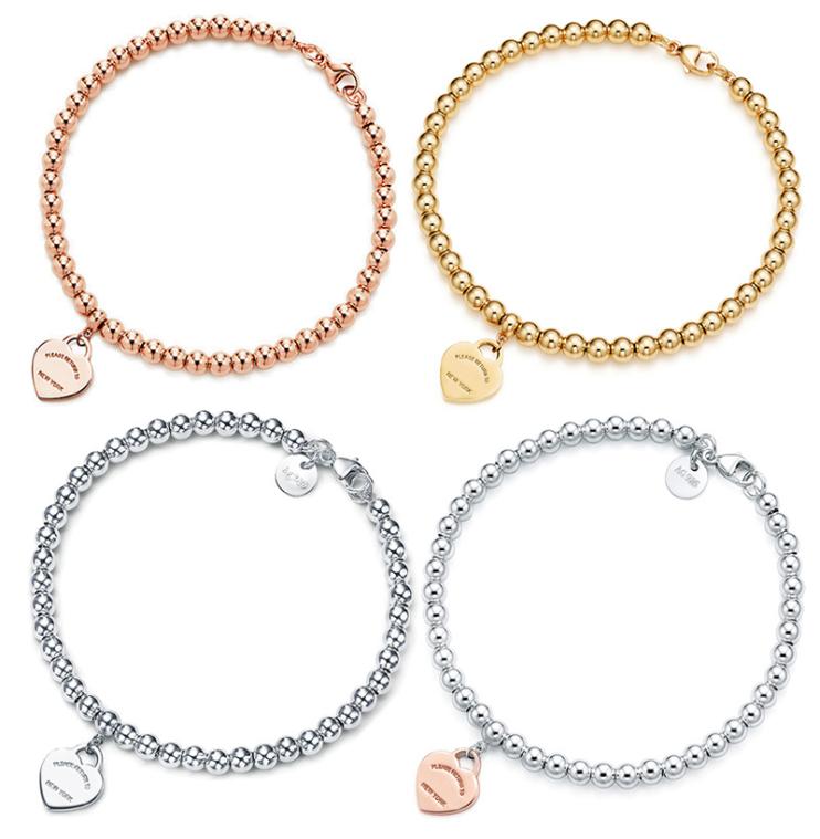 TIFF 100 925 Silver 4mm Round Bead Love Heartshaped Bracelet Female Thickened Silver Bottom Plating for Girlfriend Souvenir Gift9161950
TIFF 100 925 Silver 4mm Round Bead Love Heartshaped Bracelet Female Thickened Silver Bottom Plating for Girlfriend Souvenir Gift9161950