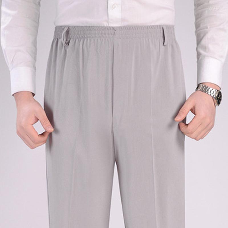 Men's Pants 2022 Spring And Summer Non-Ironing Ice Silk Leggings Casual Straight Thin Trousers With An Elasticated Waist Loose Track, Black
Men's Pants 2022 Spring And Summer Non-Ironing Ice Silk Leggings Casual Straight Thin Trousers With An Elasticated Waist Loose Track, Black