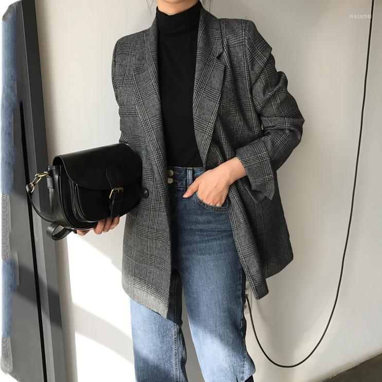 Women's Suits Autumn Spring Jacket Women Suit Coats Plaid Outwear Casual Turn Down Collar Office Wear Work Runway Jackets Blazer, Picture color
Women's Suits Autumn Spring Jacket Women Suit Coats Plaid Outwear Casual Turn Down Collar Office Wear Work Runway Jackets Blazer, Picture color