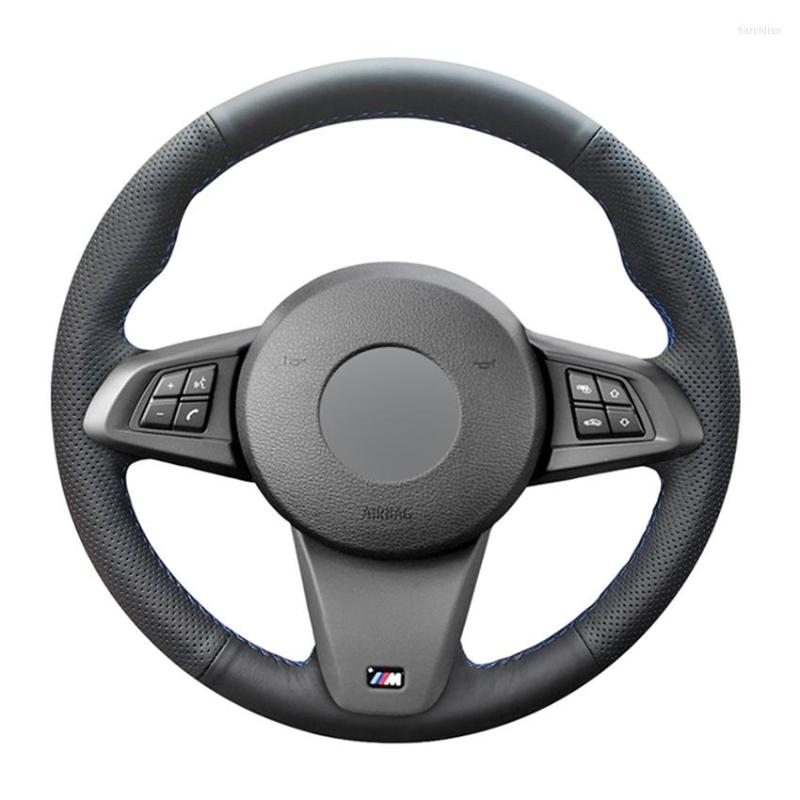 Steering Wheel Covers Black Artificial Leather Handsewing No-slip Car Cover For Z4 E89 2009 2010 2011 2012 2013 2014
Steering Wheel Covers Black Artificial Leather Handsewing No-slip Car Cover For Z4 E89 2009 2010 2011 2012 2013 2014