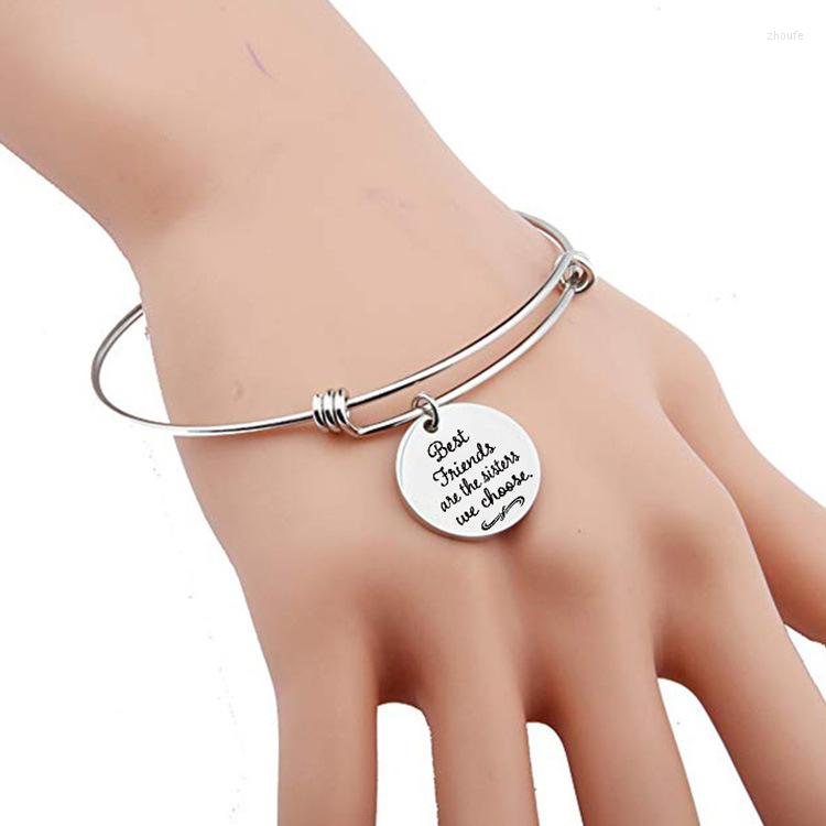 Bangle Titanium Steel Bracelet Lettering Push Pull Adjustable Charm For Women And Children Gifts
Bangle Titanium Steel Bracelet Lettering Push Pull Adjustable Charm For Women And Children Gifts