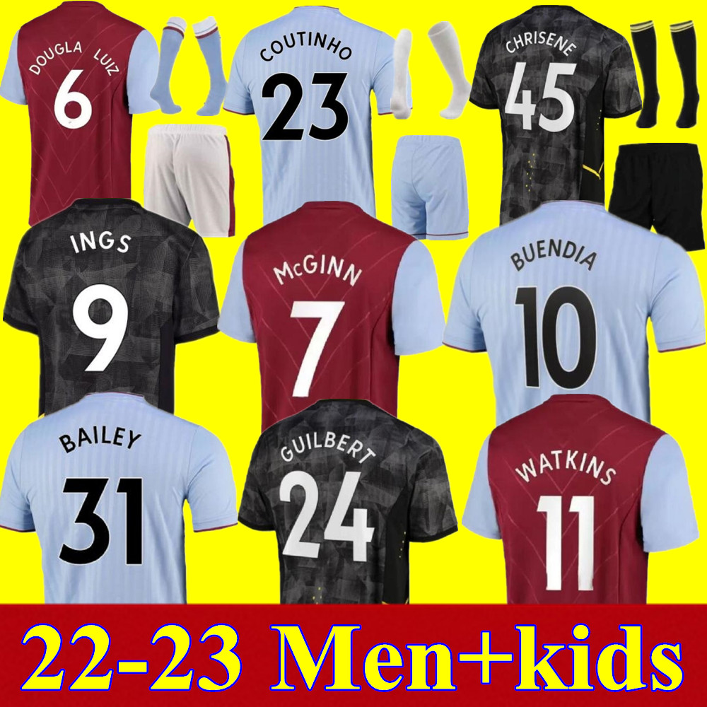 Aston soccer jerseys 2022 2023 villa Grealish Conor Hourihane 22 23 El-Ghazi Luiz WESLEY martinez Football Shirt Kits full set Men kids Douglas McGINN third home away, Kids 3rd
Aston soccer jerseys 2022 2023 villa Grealish Conor Hourihane 22 23 El-Ghazi Luiz WESLEY martinez Football Shirt Kits full set Men kids Douglas McGINN third home away, Kids 3rd