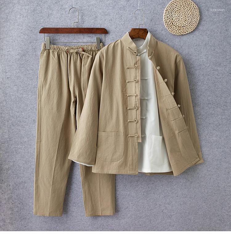 Ethnic Clothing Vintage Hand Button Tang Suit Men Cotton Linen Kong Fu Chinese Traditional Casual Mandarin Collar Tai Chi Cheongsam
Ethnic Clothing Vintage Hand Button Tang Suit Men Cotton Linen Kong Fu Chinese Traditional Casual Mandarin Collar Tai Chi Cheongsam