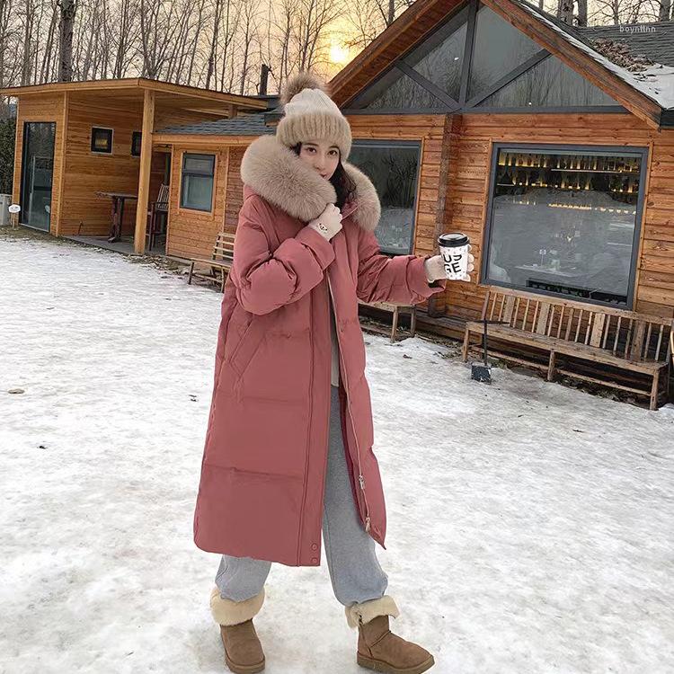 Women' Down Mid-length Quilted Jacket 2022 Winter White Duck Korean Style Over-the-knee Loose, Beige
Women' Down Mid-length Quilted Jacket 2022 Winter White Duck Korean Style Over-the-knee Loose, Beige