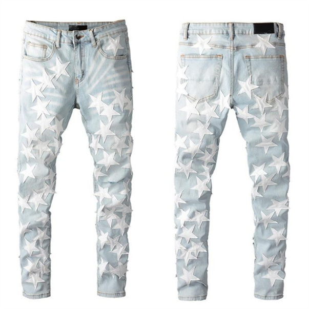 Men's-Denim-Designer-Jeans-mens-Jeans-Casual-Black-Blue-Skinny-slim-Fit-Ripped-Biker-Jean-Motorcycle-Holes-Letters-Brand-Size-patchwork-
Men's-Denim-Designer-Jeans-mens-Jeans-Casual-Black-Blue-Skinny-slim-Fit-Ripped-Biker-Jean-Motorcycle-Holes-Letters-Brand-Size-patchwork-