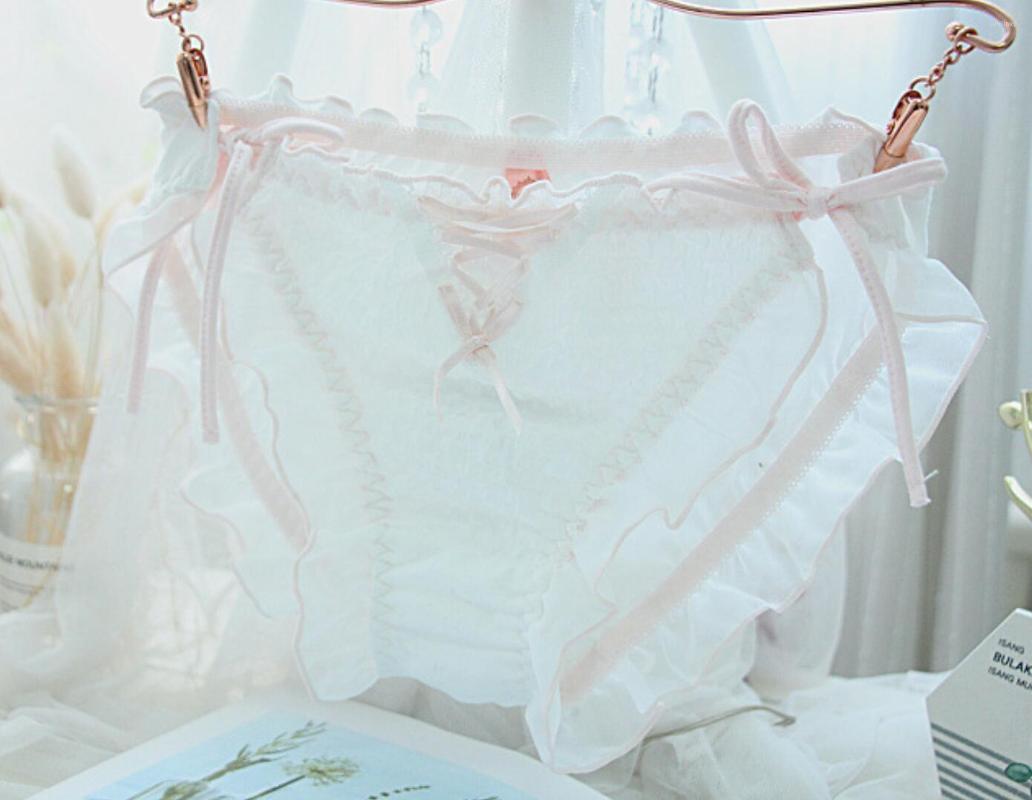 Women's Panties 2022 2nd Free Real Pos Lolita Cute Kawaii Bubble Fabrics Ruffles Side Tie Brief Underwear Lingerie, Black
Women's Panties 2022 2nd Free Real Pos Lolita Cute Kawaii Bubble Fabrics Ruffles Side Tie Brief Underwear Lingerie, Black