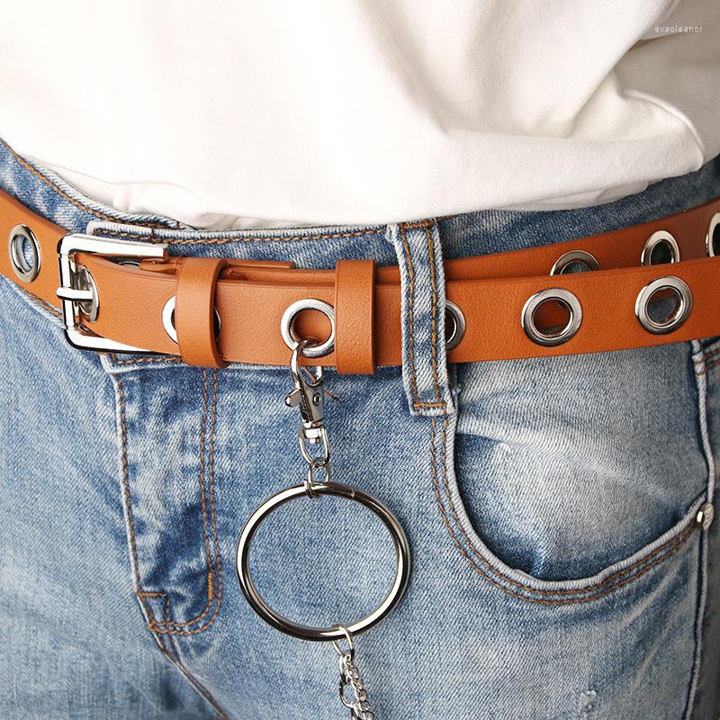 Belts Fashion Women Punk Chain Belt Black Double Single Eyelet Grommet Medieval Leather Buckle Female Ladies Waist Jeans
Belts Fashion Women Punk Chain Belt Black Double Single Eyelet Grommet Medieval Leather Buckle Female Ladies Waist Jeans