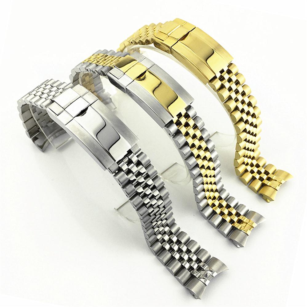 Luxury Watchband 20mm Watch Band Strap 316L Stainless Steel Bracelet Curved End Silver Watch Accessories Suitable for GMT watches294h
Luxury Watchband 20mm Watch Band Strap 316L Stainless Steel Bracelet Curved End Silver Watch Accessories Suitable for GMT watches294h