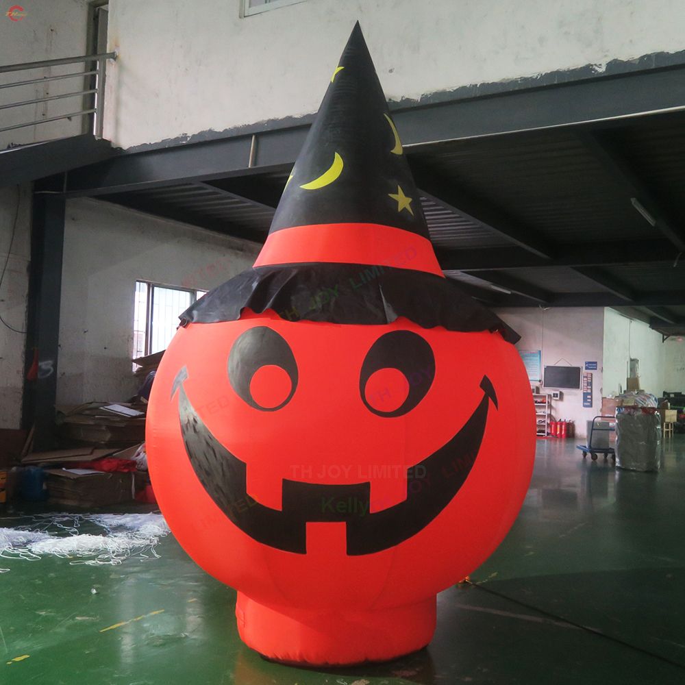 Free Ship Outdoor Activities Scary Giant Inflatable Pumpkin with hat Balloon Lighting Inflated Halloween Decorations for Party
Free Ship Outdoor Activities Scary Giant Inflatable Pumpkin with hat Balloon Lighting Inflated Halloween Decorations for Party