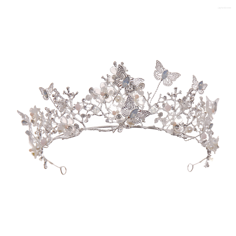 Bandanas Crown Tiara Bride Wedding Butterfly Pearl Bridal Hair Band Princess Headpiece Birthday Women Hoop Diamond Rhinestone Crystal
Bandanas Crown Tiara Bride Wedding Butterfly Pearl Bridal Hair Band Princess Headpiece Birthday Women Hoop Diamond Rhinestone Crystal