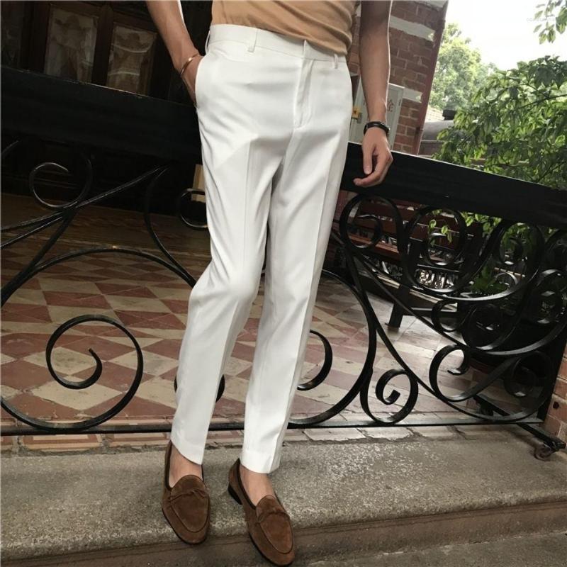 Men' Suits 2022 Men Spring Korean Slim Fit Pants Streetwear Solid Color Dress Suit Pant Male Business Office Social C12, Black
Men' Suits 2022 Men Spring Korean Slim Fit Pants Streetwear Solid Color Dress Suit Pant Male Business Office Social C12, Black