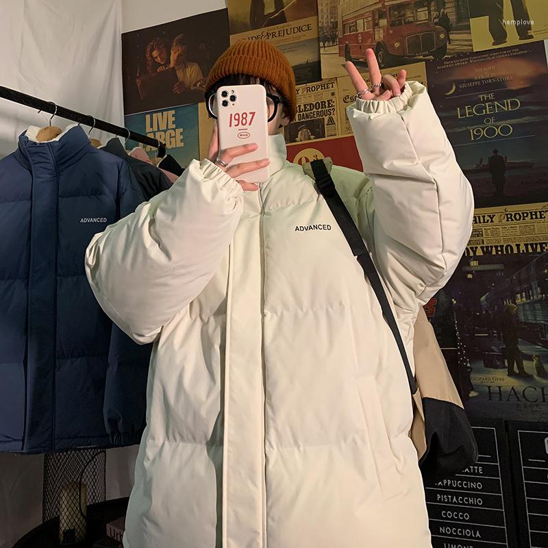 Men's Down Man's Parkas Fleece Thicken Letter Graphic Men Winter Coat Stand Collar Oversize Korean Style Male Pad Warm Jackets, White
Men's Down Man's Parkas Fleece Thicken Letter Graphic Men Winter Coat Stand Collar Oversize Korean Style Male Pad Warm Jackets, White