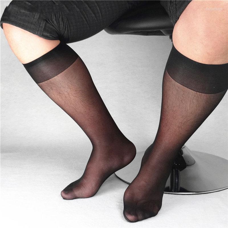 Men's Socks See-Through Men Stockings Super Smooth Solid Durable Silky Dress Knee High Length CNT 66, Black
Men's Socks See-Through Men Stockings Super Smooth Solid Durable Silky Dress Knee High Length CNT 66, Black