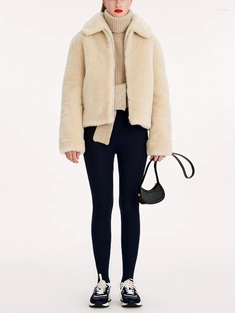 Women' Fur Wool Blend Furry Warm Coat Ladies Zipper Casual Simple Long Sleeve Jackets Outwear Top Winter 2022
Women' Fur Wool Blend Furry Warm Coat Ladies Zipper Casual Simple Long Sleeve Jackets Outwear Top Winter 2022