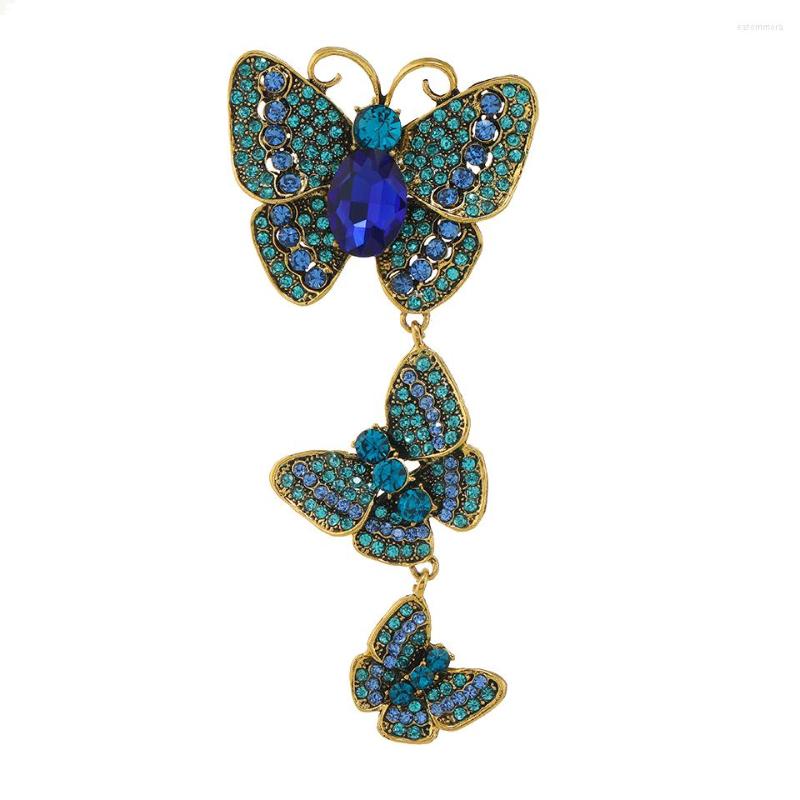 Brooches Muylinda Fashion Rhinestone Blue Color Three Butterfly For Women Beautiful Insect Pin Winter Design Jewelry
Brooches Muylinda Fashion Rhinestone Blue Color Three Butterfly For Women Beautiful Insect Pin Winter Design Jewelry