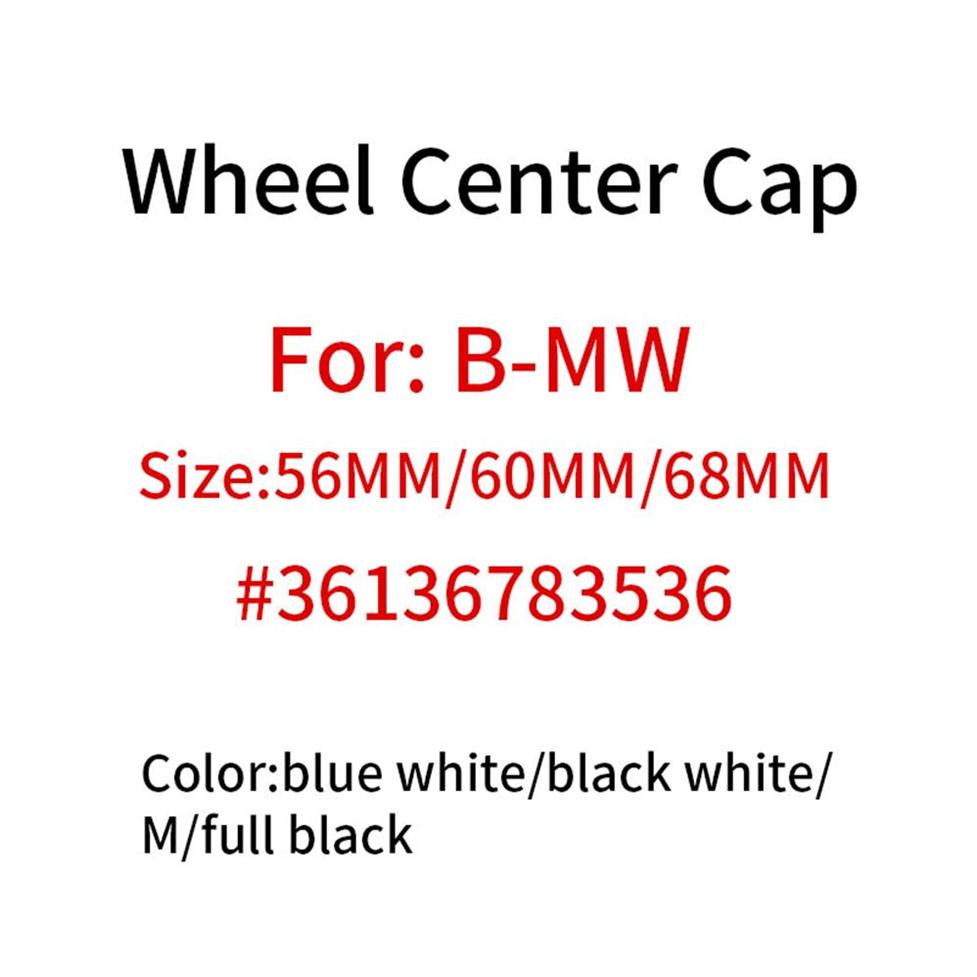 20pcs 68mm 60mm 57mm 56mm Car Wheel Covers Center Cap Hub Caps For 10pin 36136783536 Rim-Covers Sticker Emblem Badge Logo188n259n
20pcs 68mm 60mm 57mm 56mm Car Wheel Covers Center Cap Hub Caps For 10pin 36136783536 Rim-Covers Sticker Emblem Badge Logo188n259n