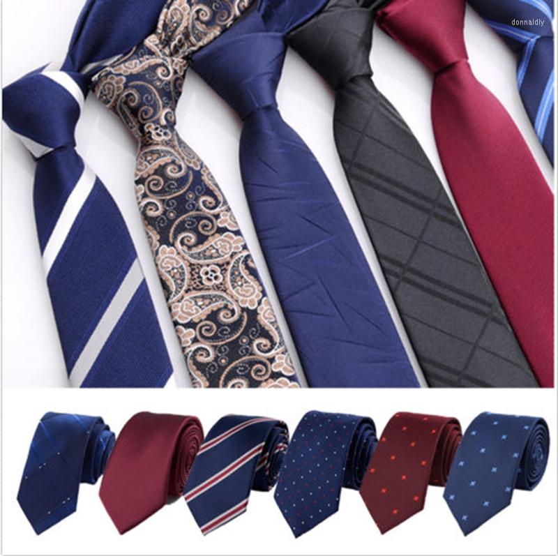 Bow Ties THEFOUND Men Tie 6cm Fashion Striped Print Neckties Jacquard Business Wedding Slim
Bow Ties THEFOUND Men Tie 6cm Fashion Striped Print Neckties Jacquard Business Wedding Slim