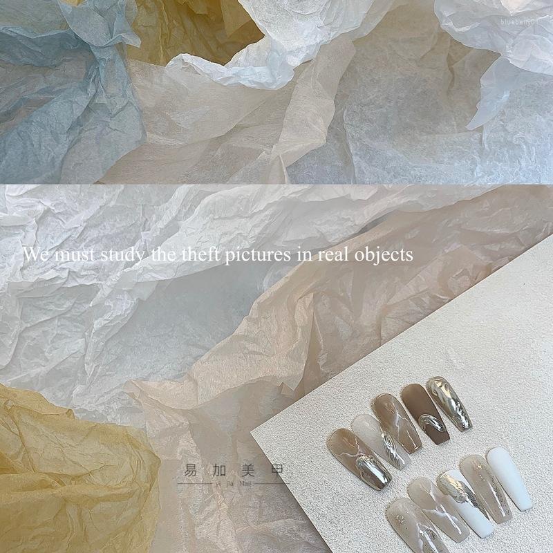 Nail Art Kits 3PC/set Ins Wind Po Props Crumpled Paper Background Pad Playing Board Ornaments Holding Jewelry Shooting Artifact
Nail Art Kits 3PC/set Ins Wind Po Props Crumpled Paper Background Pad Playing Board Ornaments Holding Jewelry Shooting Artifact