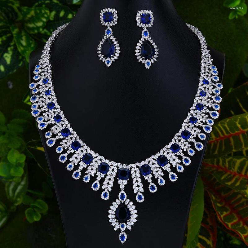 Necklace Earrings Set SisCathy Luxury Clear Cubic Zirconia Pendant Jewelry Bridal Wedding 2022 Trendy Party Show High Quality, Picture shown
Necklace Earrings Set SisCathy Luxury Clear Cubic Zirconia Pendant Jewelry Bridal Wedding 2022 Trendy Party Show High Quality, Picture shown