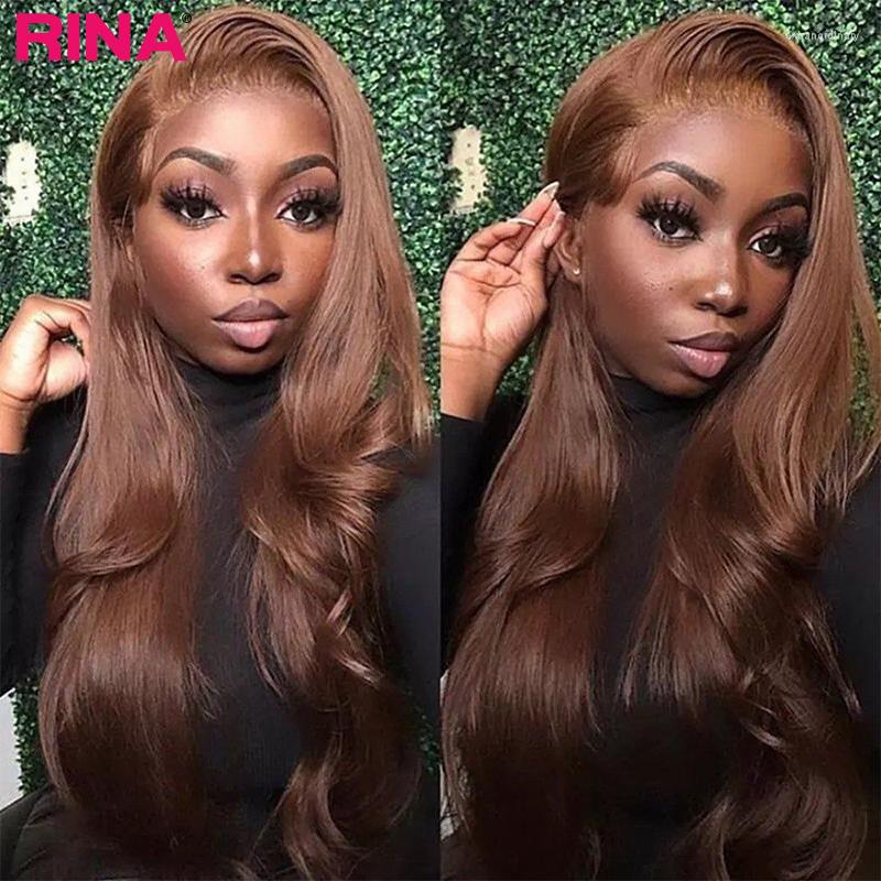 Brown Body Wave Lace Front Wig Pre Plucked #4 Transparent Frontal Human Hair Wigs For Black Women 180% Density Remy, Natural color
Brown Body Wave Lace Front Wig Pre Plucked #4 Transparent Frontal Human Hair Wigs For Black Women 180% Density Remy, Natural color