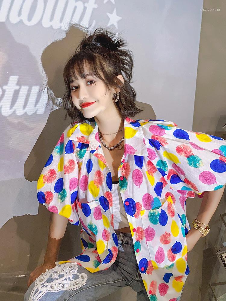 Women's Blouses European Summer Dot Printed Lantern Sleeves Loose Large Size Short-sleeved Shirt Women Tops Fashion Streetwear 2022, Picture shown
Women's Blouses European Summer Dot Printed Lantern Sleeves Loose Large Size Short-sleeved Shirt Women Tops Fashion Streetwear 2022, Picture shown