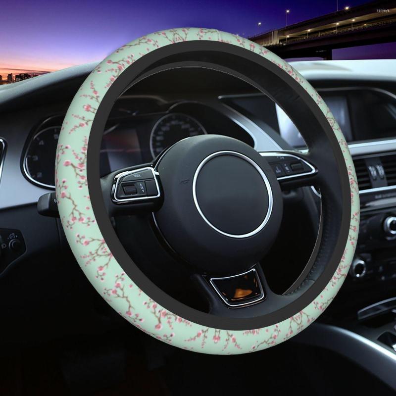 Steering Wheel Covers Pretty Sakura Flowers Cherry Blossom Cover Floral Pattern Protector 14.5-15 Inch Car Accessories
Steering Wheel Covers Pretty Sakura Flowers Cherry Blossom Cover Floral Pattern Protector 14.5-15 Inch Car Accessories